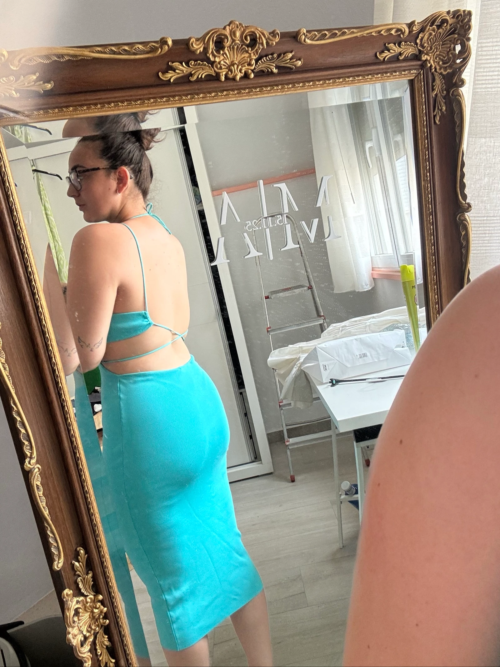 Light blue summer dress – photo 3